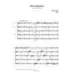 DIVERTIMENTO for brass quintet [Digital]